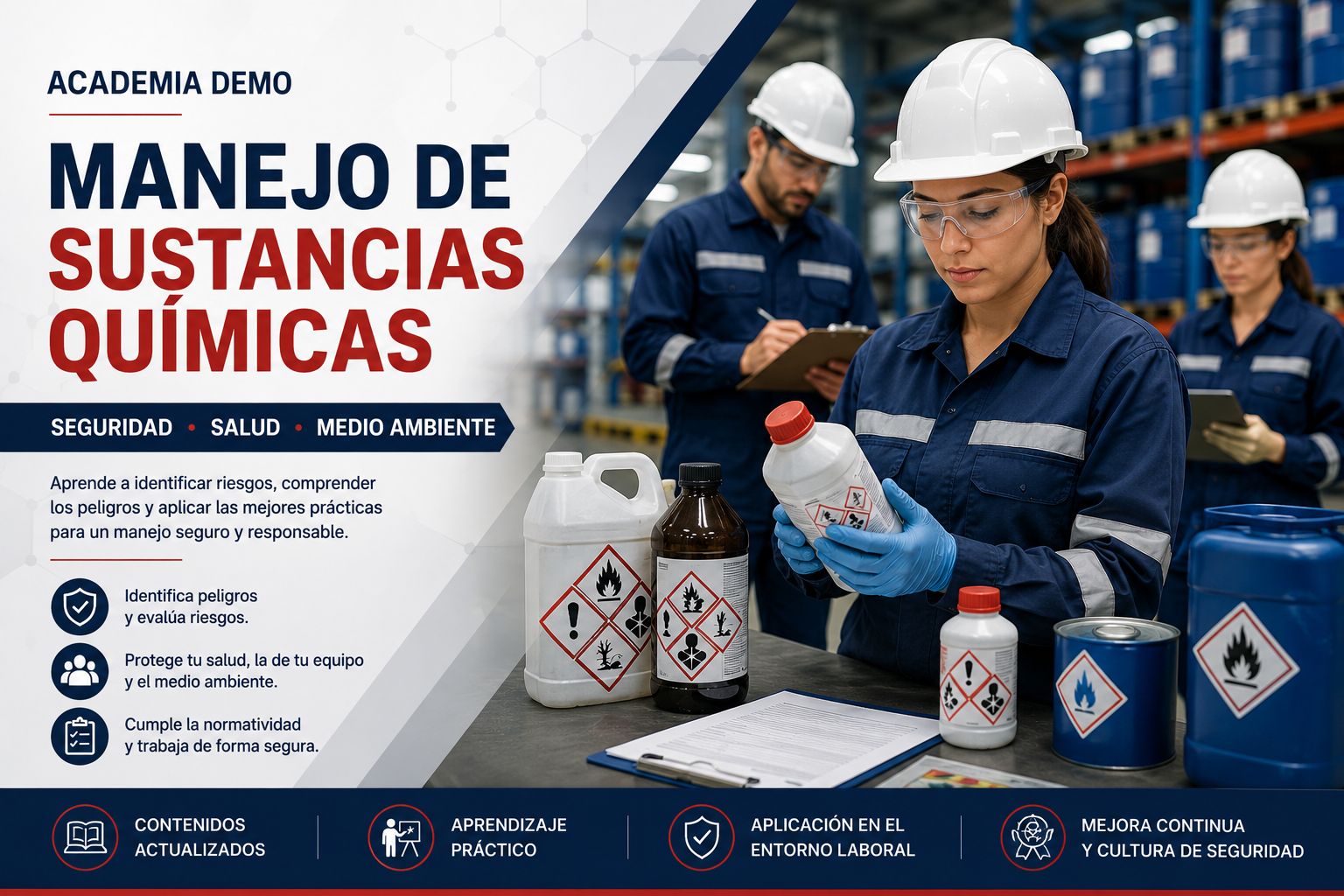 Academia DEMO (Manejo de sustancias químicas)