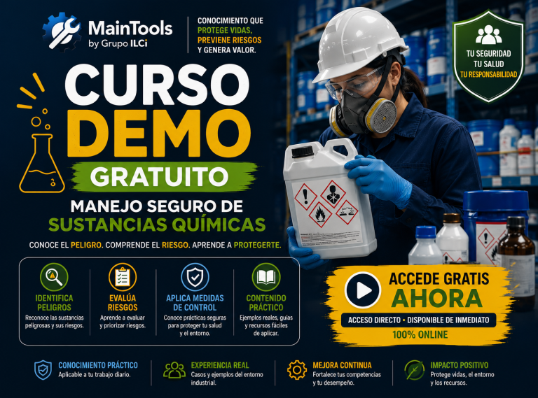 Curso DEMO Gratuito Manejo de Sustacias Químicas